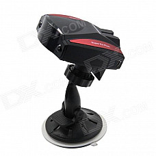 IPU-02 Multi-Band Car Radar Detector w/ Suction Cup Mount (DC 12V)