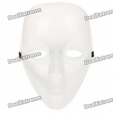 DIY Blank White Mask for Halloween Party Cosplay