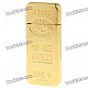 Gold Bullion Bar Shaped Butane Gas Lighter