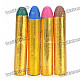 Halloween Costume Face Paint Make Up Crayons Set - Red + Blue + Green + Coffee