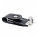 4GB USB Flash Drive Leather Key Ring