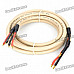 Hi-Fi Speaker Cables - Pair (2M-Length)